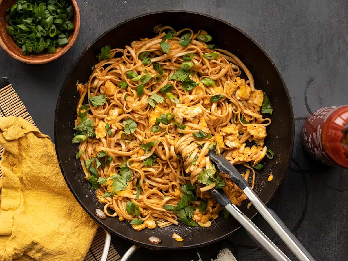 Spicy Noodle skillet